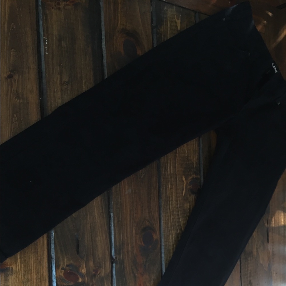 Carbon black skinny jeans